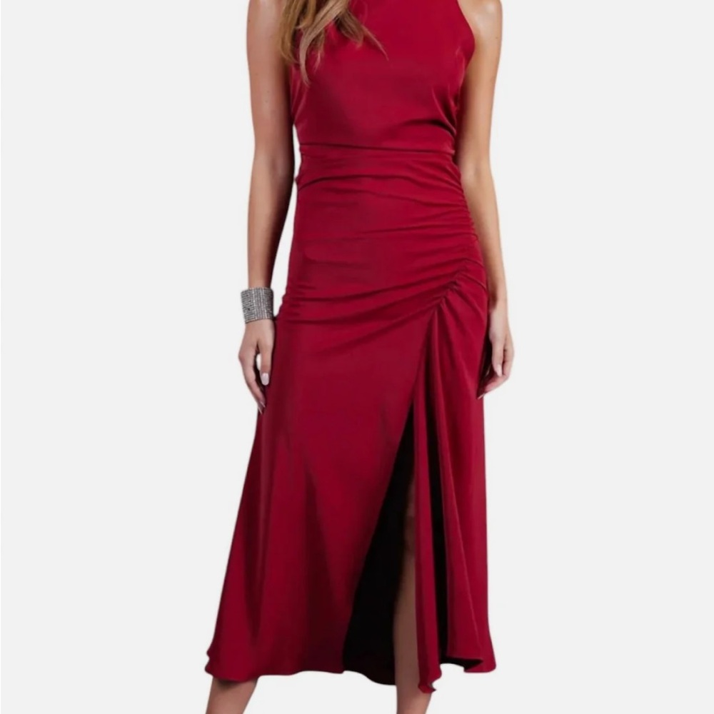 bishop + young Halter Midi Dress